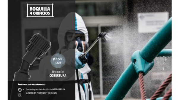 PULVERIZADOR A BATERIA DE 15 LITROS – IK MODELO E-15 BS - Imagen 6