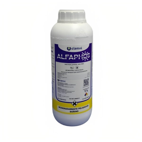 ALFAPHOS E.C (TEMEPHOS AL 25% + ALFACIPERMETRINA AL 10 %) | FRASCO X 1 LITRO | INSECTICIDA | CONTROL DE PLAGAS - Imagen 3