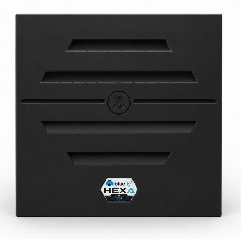 BLUEFLY® HEXA LED 25 – NEGRO | TRAMPA DE LUZ UV | CONTROL DE PLAGAS - Imagen 3